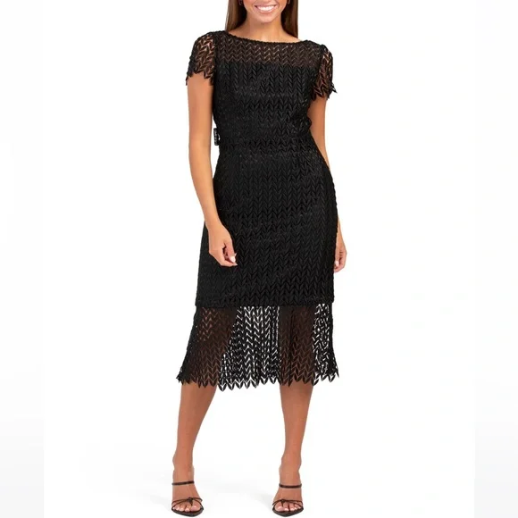 knee length dresses for ladies June Midi Dress – Kay Unger main image 0